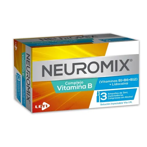 Complejo B Neuromix Caja x 10 Comprimidos