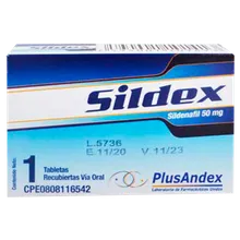 Sildex (sildenafil ) 50 mg x 1 tableta