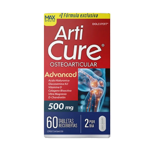 ArtiCure Ostearticular Advanced 500mg 60 tabletas Dolexpert
