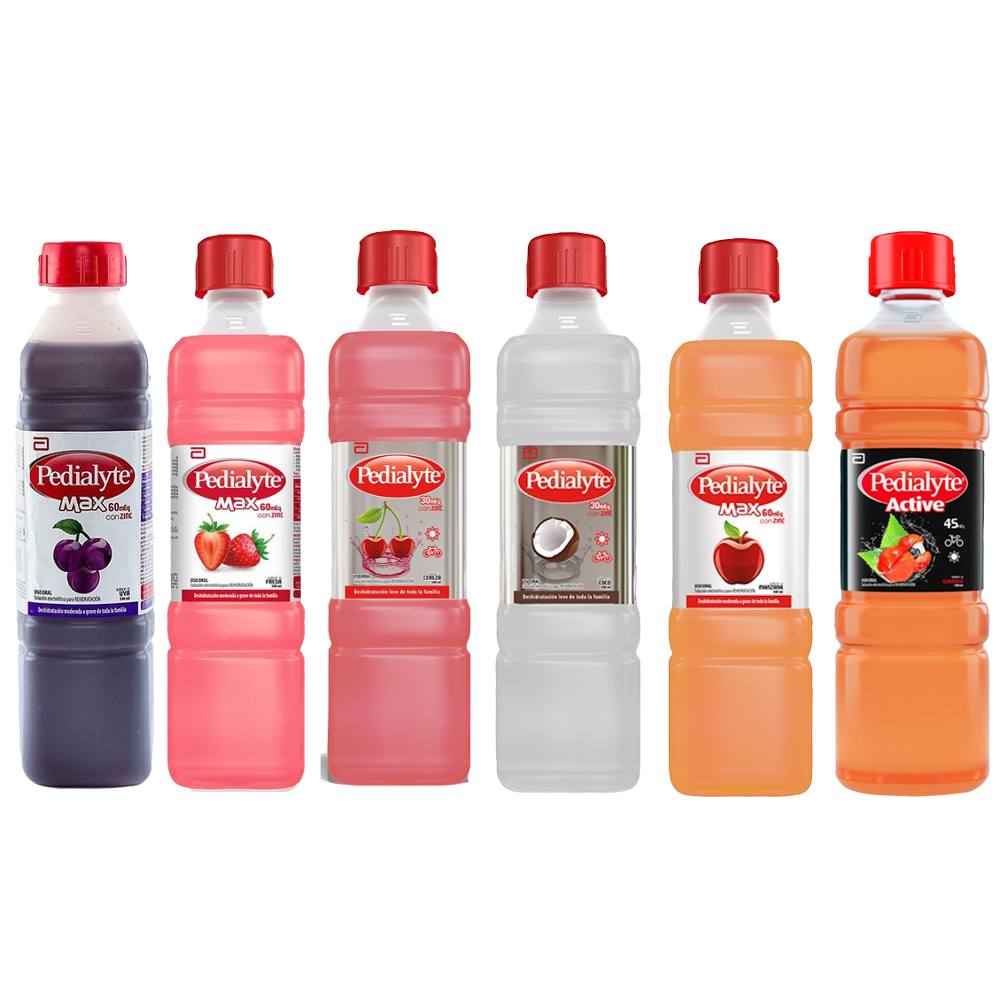 Suero Pediality, varios sabores