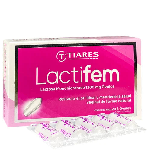 Lactifem 1200mg 2x5 ovulos tiares
