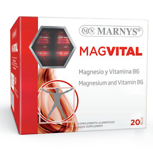 Magnesio y Vitamina B6 Mag Vital x 20 Marnys